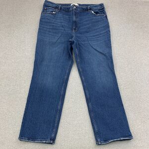 Abercrombie & Fitch Jeans 35/20R 90s Straight Ultra High Rise Stretch Denim